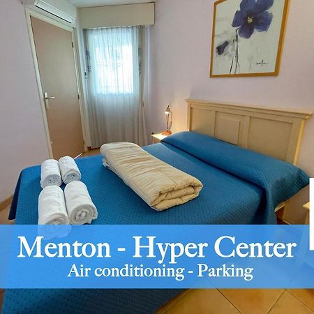 Blu Home 3 Pers Centrale Ac Wifi Mentone Esterno foto